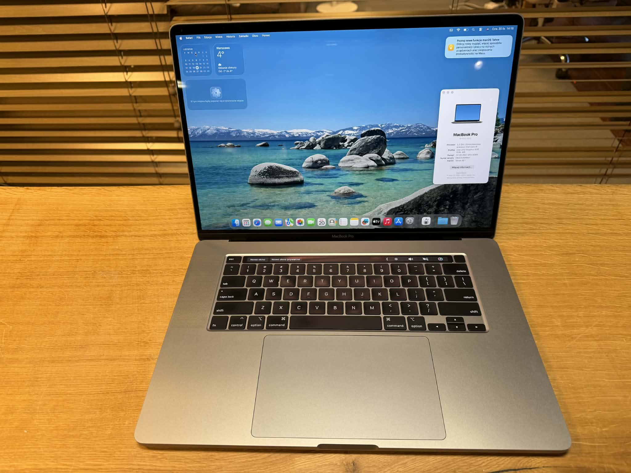 i9 32GB 1TB Apple MacBook Pro 16 A2141 Space Gray A | Dobra Cena